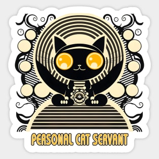 Cute Personal Cat Servant Sticker